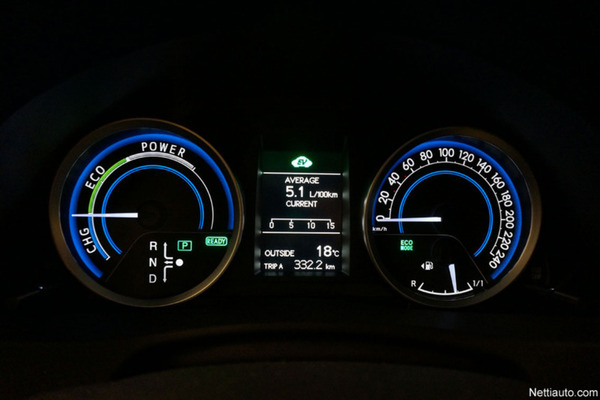 Toyota Auris Touring Sports kuva hybrid-tekstistä